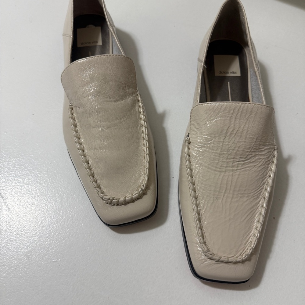 Dolce Vita Beny women's Cream Loafers, in excellent condition - Picture 4 of 16